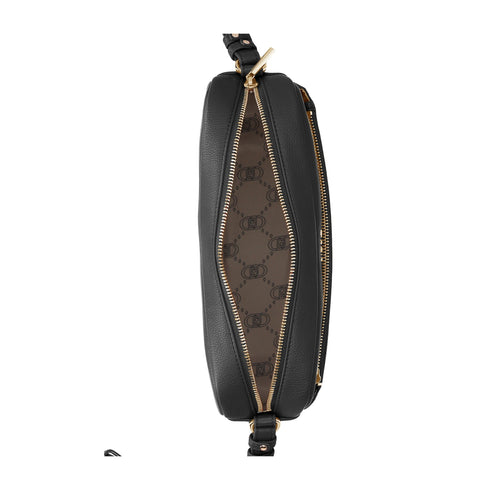LIU JO Borsa a spalla Borsa Donna Camera in similpelle martellata Nero - Francavilla Moda